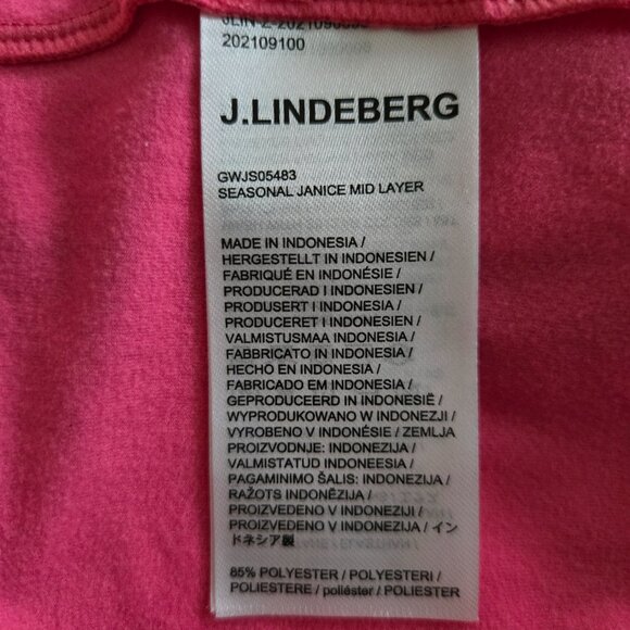 J. Lindeberg Seasonal Janice Mid Layer Golf Jacket SZ S - Picture 11 of 12